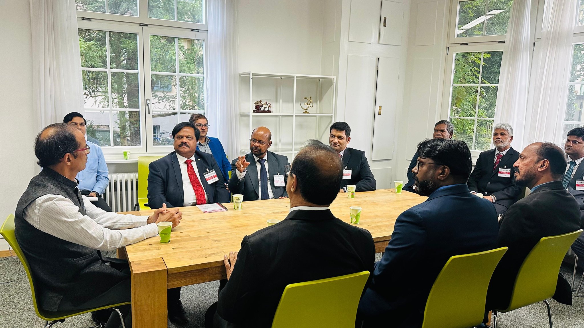 Counsellor Anoop Dhingra interacted with SKIP delegation on 11 September 2024